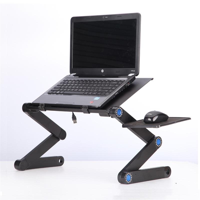 Huitich portable laptop desk with mouse stand adjustable angle and height for comfortable use