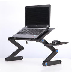 Huitich portable laptop desk with mouse stand adjustable angle and height for comfortable use