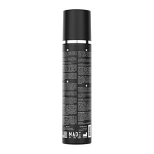 Valm silicone-based lubricant pump bottle back label with printed directions and ingredients