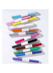 Huitich 2 in 1 glitter and matte eyeliner set with vibrant shades in sleek dual-tip tubes