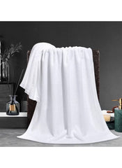 Huitich 8 piece towel set online featuring soft white towels displayed over a wicker basket