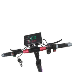 Huitich off road electric scooter with seat digital display and handlebar controls