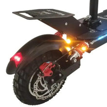 Huitich off-road electric scooter front wheel with brake disc and amber/red lights