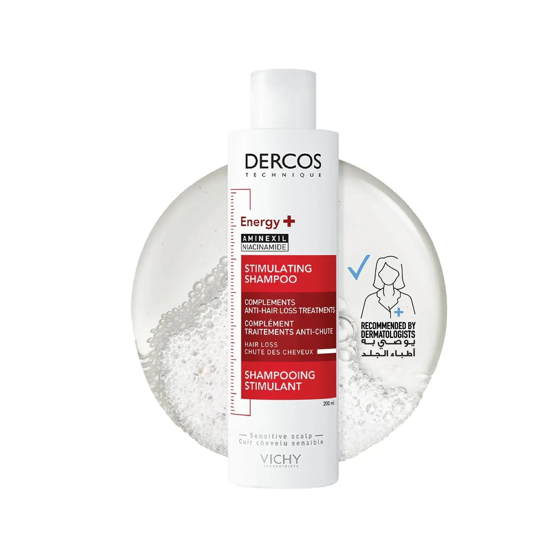 Vichy Dercos Energizing Shampoo 200ml - Mumzar