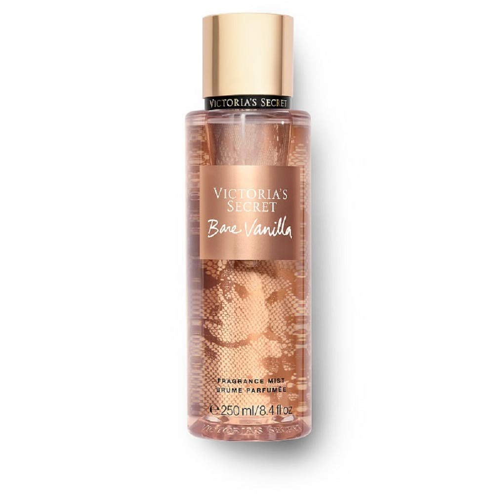 Victoria's Secret Bare Vanilla fragrance mist bottle vanilla scented body spray for women 8.4 fl oz