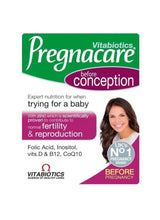 Pregnacare Before Conception pre-pregnancy vitamin box with 30 tablets