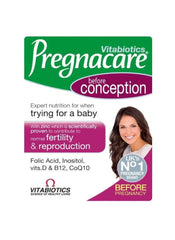 Pregnacare Conception – Pre-Pregnancy Vitamins & Minerals for Women | 30 Tablets | Fertility & Reproductive Health Support - Mumzar