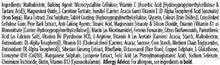 Wellman Conception ingredients list text panel with amino acids, vitamins, and minerals