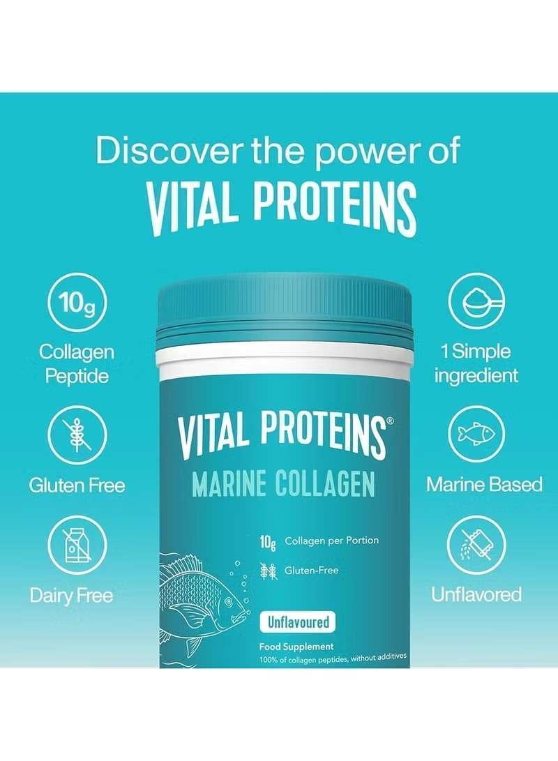 Marine Collagen Wild Caught – Unflavored | 7.8 oz (221 g) | Vital Proteins - Mumzar
