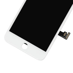 Mumzar white iPhone SE 2016 screen replacement front LCD digitizer assembly with home button cutout and flex cable