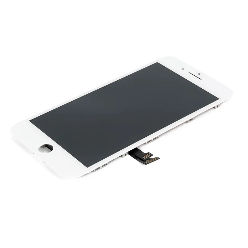 Mumzar white iPhone SE 2016 screen replacement front assembly LCD digitizer with home button hole and flex cable