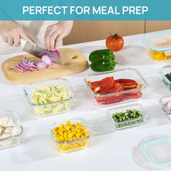 Vtopmart Leak Proof Food Storage Containers Set Clear - Mumzar
