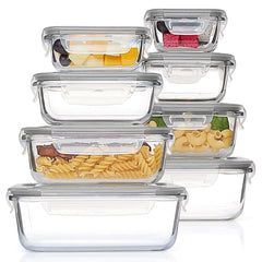 Vtopmart Leak Proof Food Storage Containers Set Clear - Mumzar