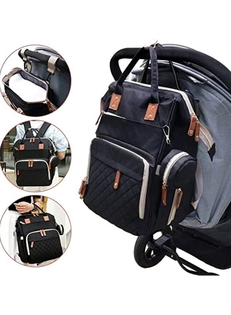 Huitich waterproof maternity backpack UAE with multiple compartments for easy baby storage