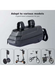 Huitich waterproof scooter front bag designed for various models with adjustable straps for secure attachment