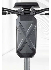 Huitich waterproof scooter front bag with a sleek design, perfect for storing essentials securely