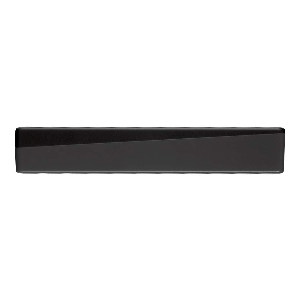 Western Digital sleek black portable hard drive for laptop with compact design