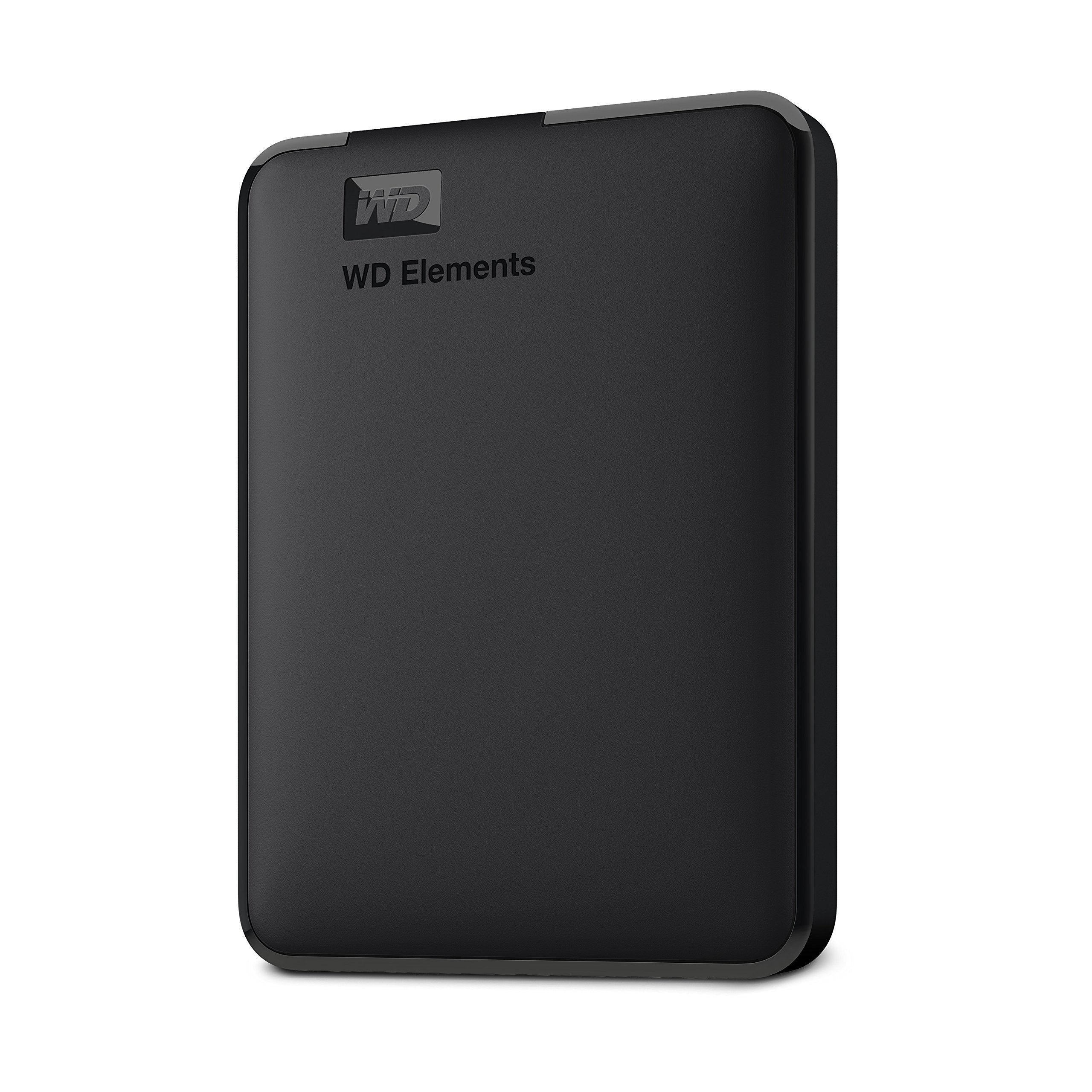 Western Digital WD Elements black portable external hard drive reliable backup storage device