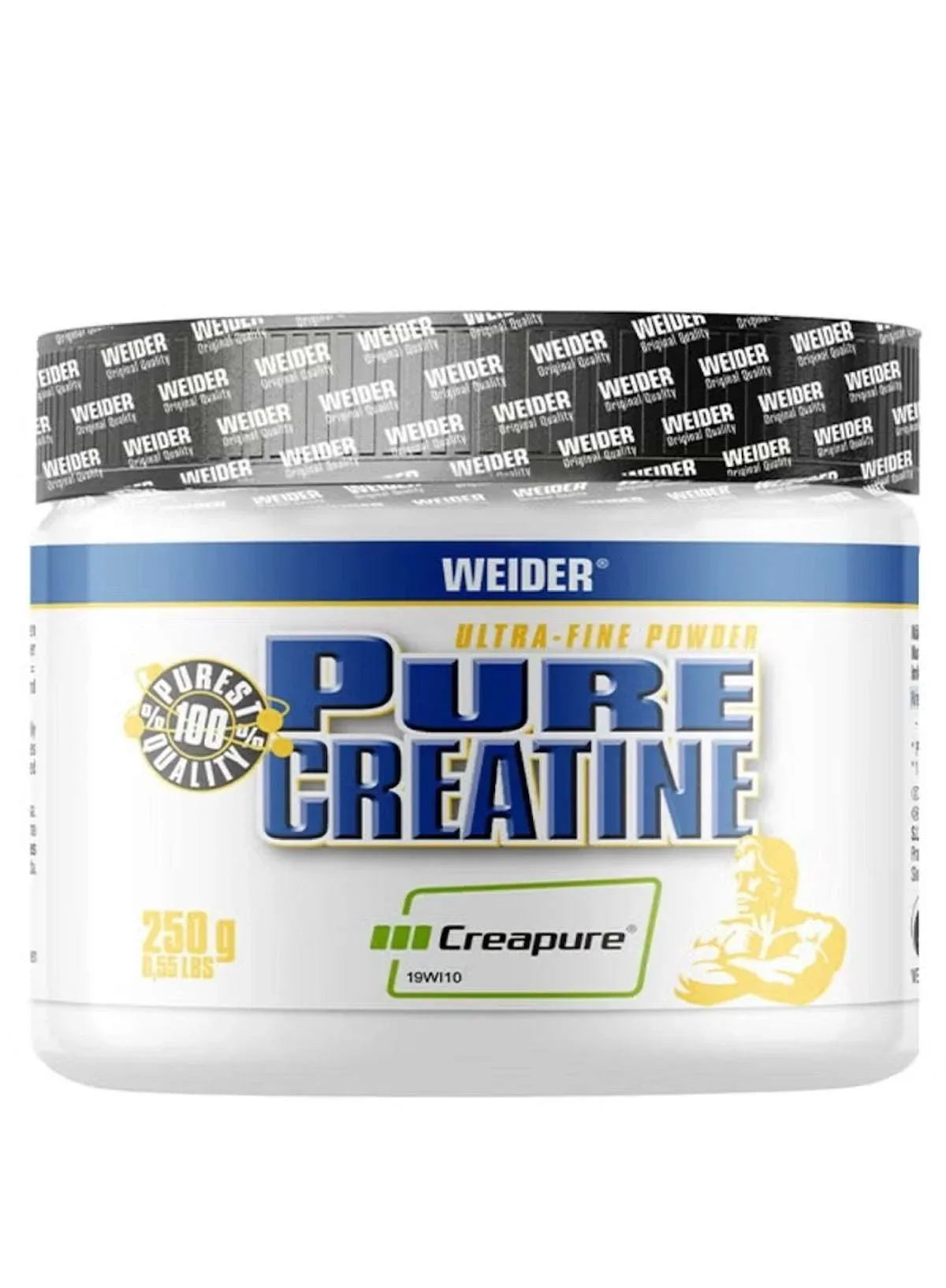 Pure Creatine Creapure 250g – Unflavoured | 100% Pure Creatine Monohydrate | Maximize Strength, Endurance & Muscle Growth - Mumzar