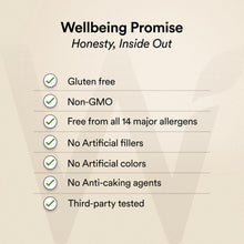Beauty collagen peptides supplement promise checklist: gluten free, non-GMO, no artificial fillers