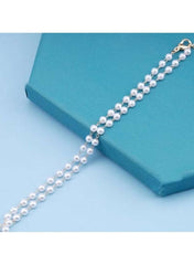 Elegant Y-Shaped Pearl Drop Necklace – Chic Faux Pearl Jewelry