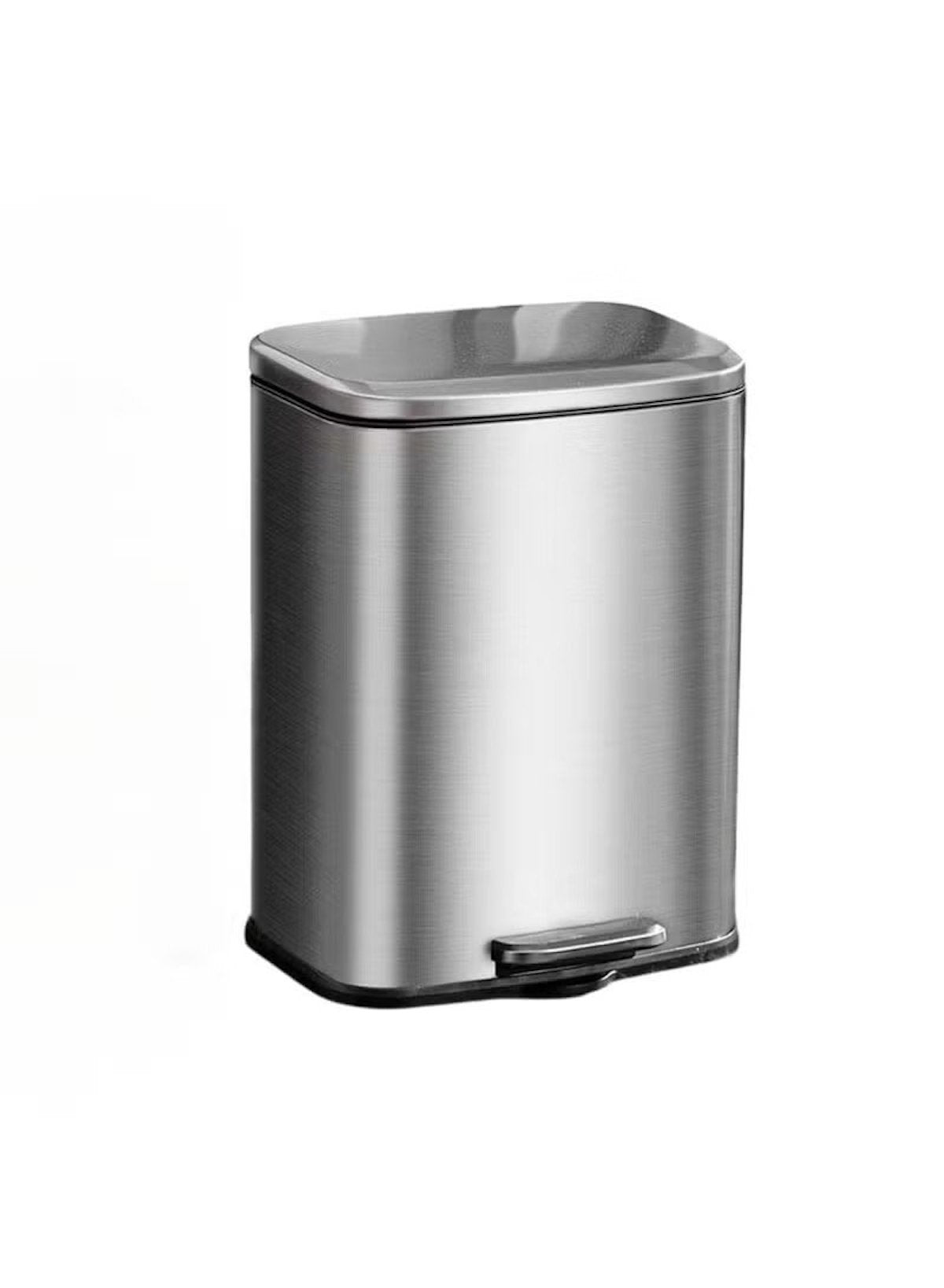 Contenedor de cocina Huitich de 13 litros con tapa de cierre suave de acero inoxidable