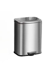 Contenedor de cocina Huitich de 13 litros con tapa de cierre suave de acero inoxidable