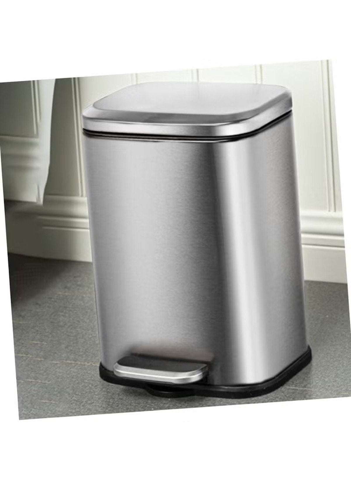 Huitich 13L Kitchen Bin with Soft Close Lid Stainless Steel