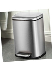 Huitich 13L Kitchen Bin with Soft Close Lid Stainless Steel