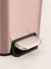 Contenedor de cocina Huitich de 13 litros con tapa de cierre suave de acero inoxidable