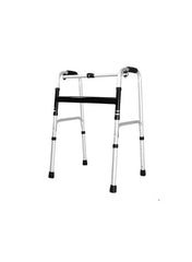 Foldable Telescopic Aluminum Walker – Lightweight Mobility Aid for Elderly & Disabled