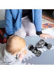 Remote Control Transformation Stunt Car with Gesture Control – Grey