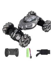 Remote Control Transformation Stunt Car with Gesture Control – Grey