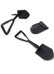 Foldable Emergency Survival Shovel – Multi-Function Military Tool