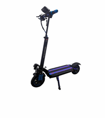 H5 Folding Electric Scooter, 1200W Motor, 48V 13Ah Battery, 50KM/H Max Speed, 30KM Range, 10-Inch Tires, Dual Suspension and Remote Lock with Helmet and Safety Vest