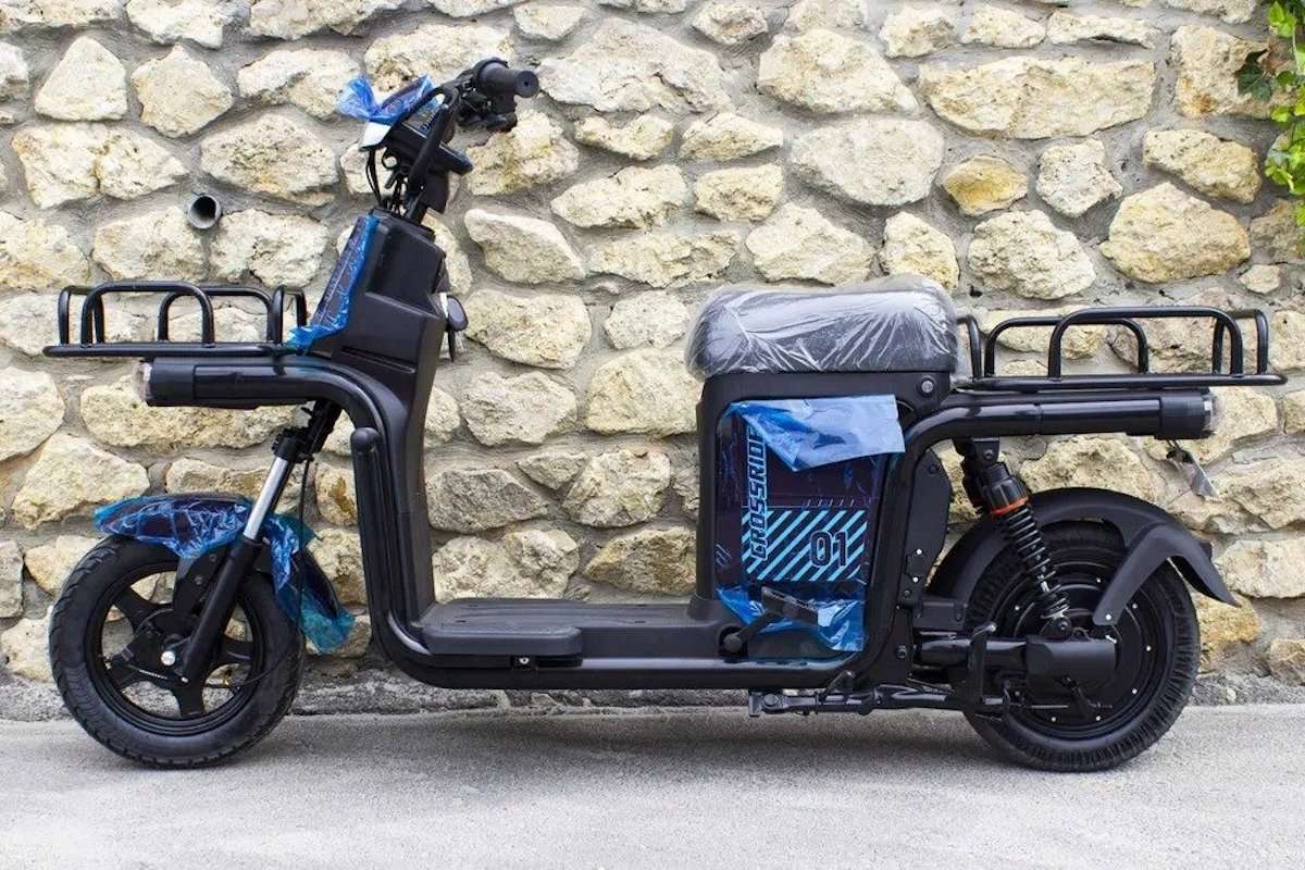 M4 Electric Utility Scooter – 1000W, 60V, 55KM Range, Cargo-Ready