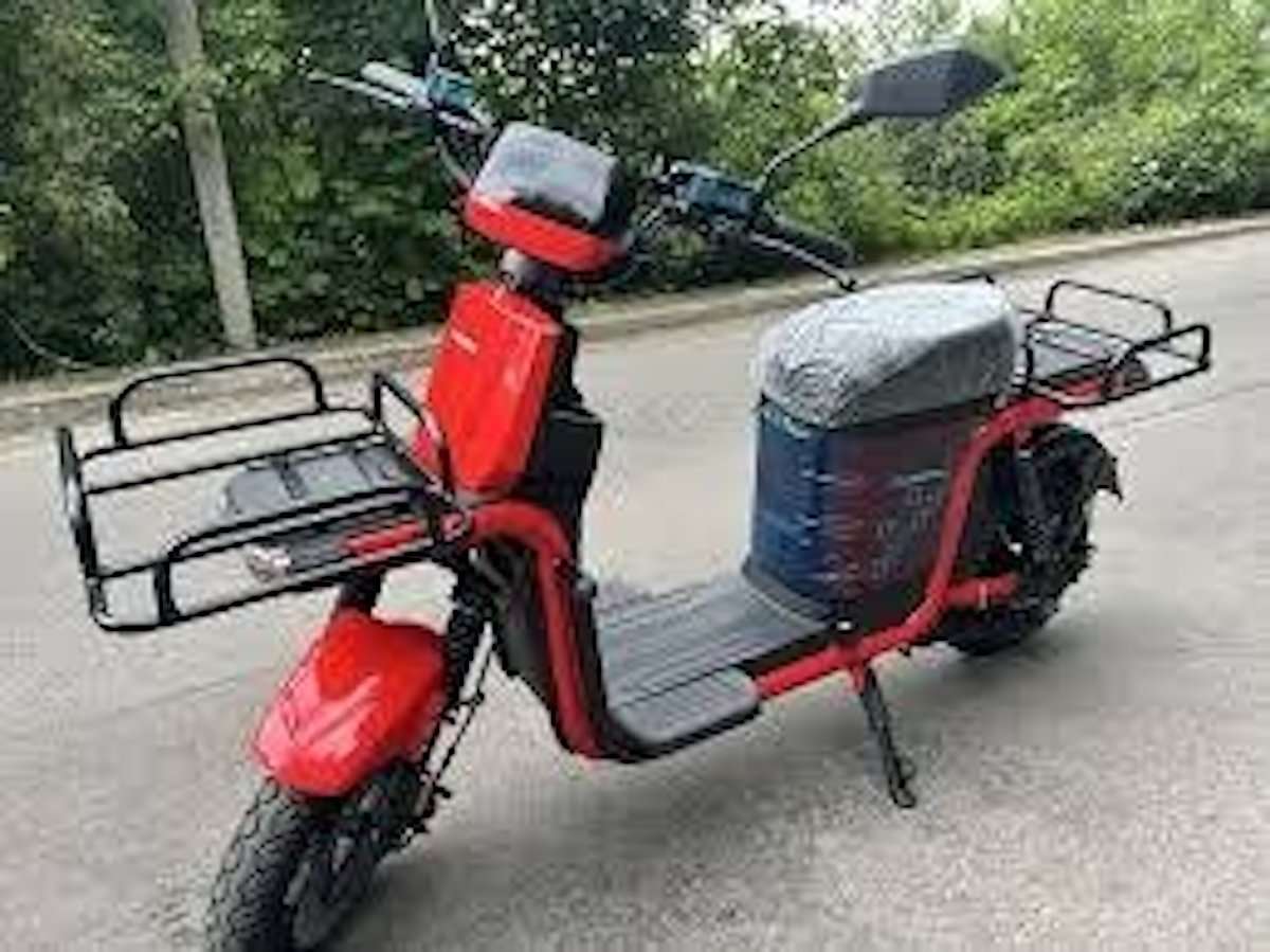 M4 Electric Utility Scooter – 1000W, 60V, 55KM Range, Cargo-Ready