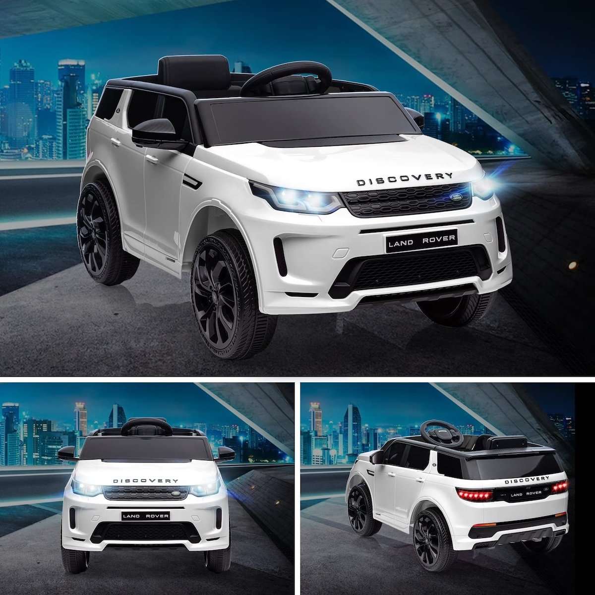 ZS-023Q ARL 12V Electric Ride-On SUV for Kids – White