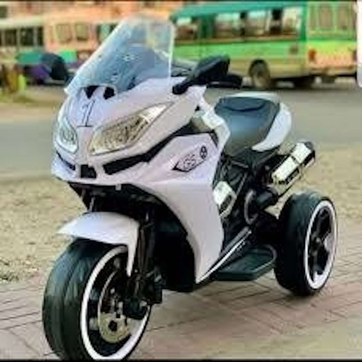 ZS-1200 GS 6V Dual-Motor Ride-On Motorcycle for Kids