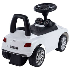 ZS-326 Push Ride-On Car for Kids – White | No Battery Needed