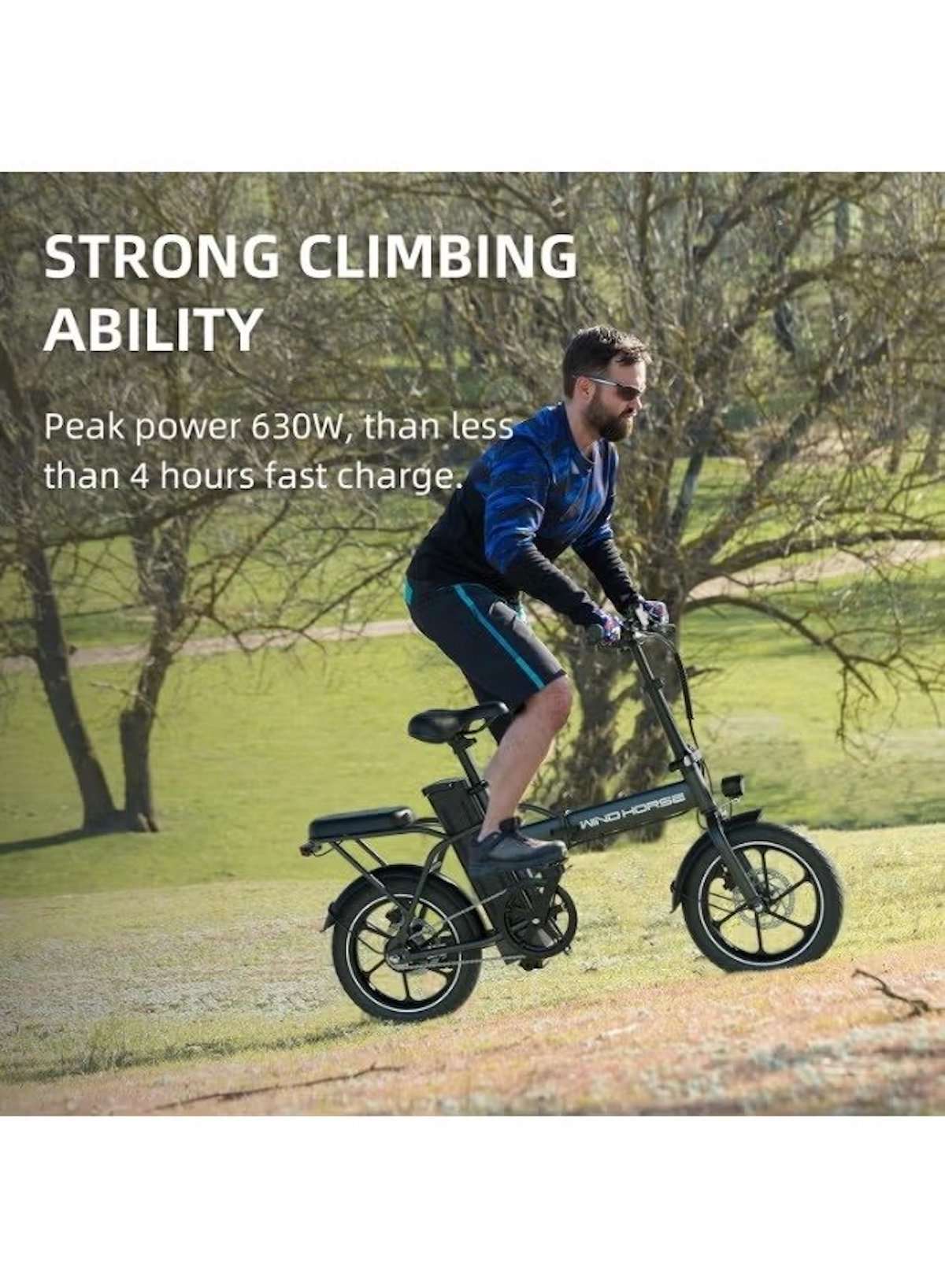 W2A Folding Electric Scooter with 350W High Speed Motor, 36V 8AH Battery, 40 KM/H Speed, 35 KM Range, Dual Disk Brakes, Carbon Alloy Frame and 16 Inches Tires