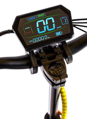 H4 Electric Scooter with 1800W Motor, 48V 13Ah Battery, 50KM/H Speed, 29KM Range, 11 Inches Tires, Dual Suspension, Disc Brakes, Remote Lock System, Storage Box and Seat