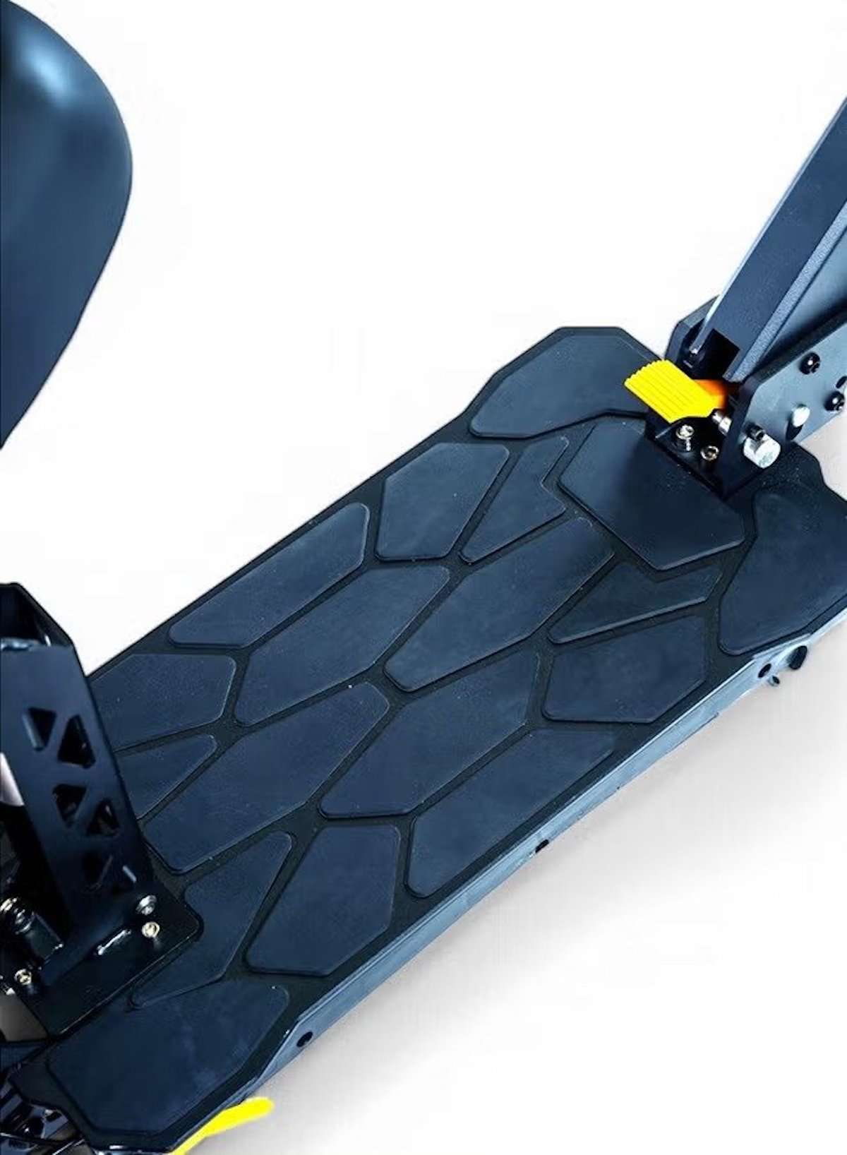 H4 Electric Scooter with 1800W Motor, 48V 13Ah Battery, 50KM/H Speed, 29KM Range, 11 Inches Tires, Dual Suspension, Disc Brakes, Remote Lock System, Storage Box and Seat