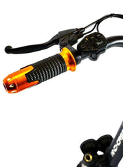 H4 Electric Scooter with 1800W Motor, 48V 13Ah Battery, 50KM/H Speed, 29KM Range, 11 Inches Tires, Dual Suspension, Disc Brakes, Remote Lock System, Storage Box and Seat