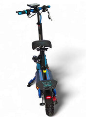 H5 Pro Electric Folding Scooter, 1200W Motor, 48V 18Ah Battery, 41KM Range, Dual Suspension and Remote Lock with Helmet and Safety Vest