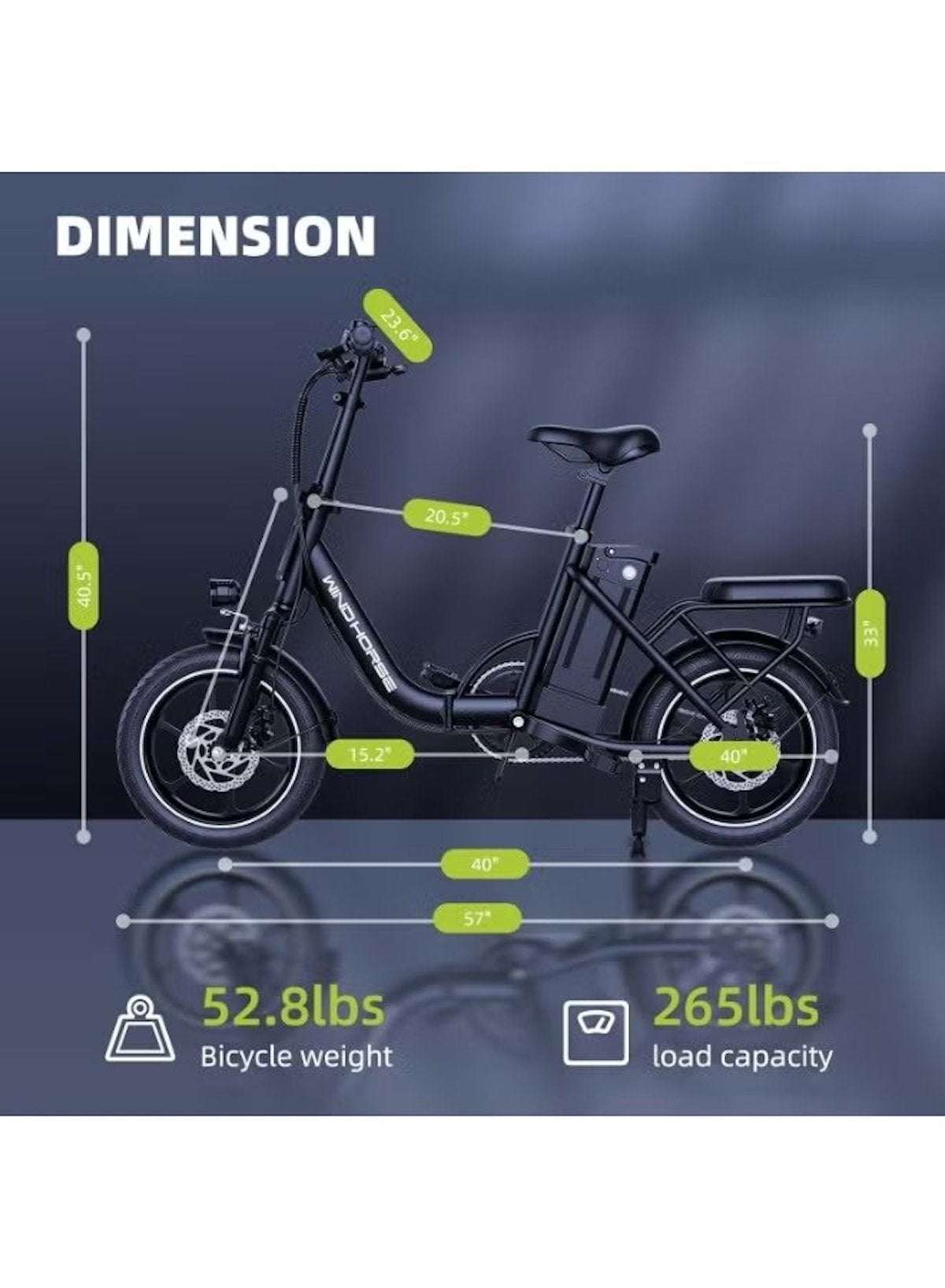 W2B Folding Electric Scooter with 350W High Speed Motor, 36V 8AH Battery, 40 KM/H Speed, 35 KM Range, Dual Disk Brakes, Carbon Alloy Frame, 16-Inch Tires, Front Suspension Fork, Portable Electric Scooter with Dual Seat