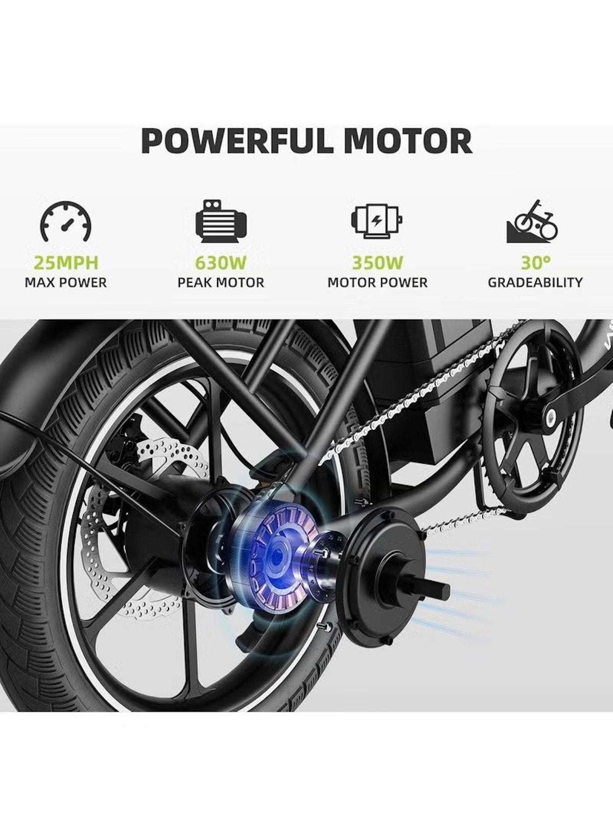 W2B Folding Electric Scooter with 350W High Speed Motor, 36V 8AH Battery, 40 KM/H Speed, 35 KM Range, Dual Disk Brakes, Carbon Alloy Frame, 16-Inch Tires, Front Suspension Fork, Portable Electric Scooter with Dual Seat