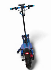 H5 Folding Electric Scooter, 1200W Motor, 48V 13Ah Battery, 50KM/H Max Speed, 30KM Range, 10-Inch Tires, Dual Suspension and Remote Lock with Helmet and Safety Vest
