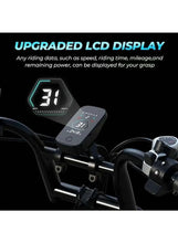 Electric bike handlebar with upgraded LCD display and control buttons
