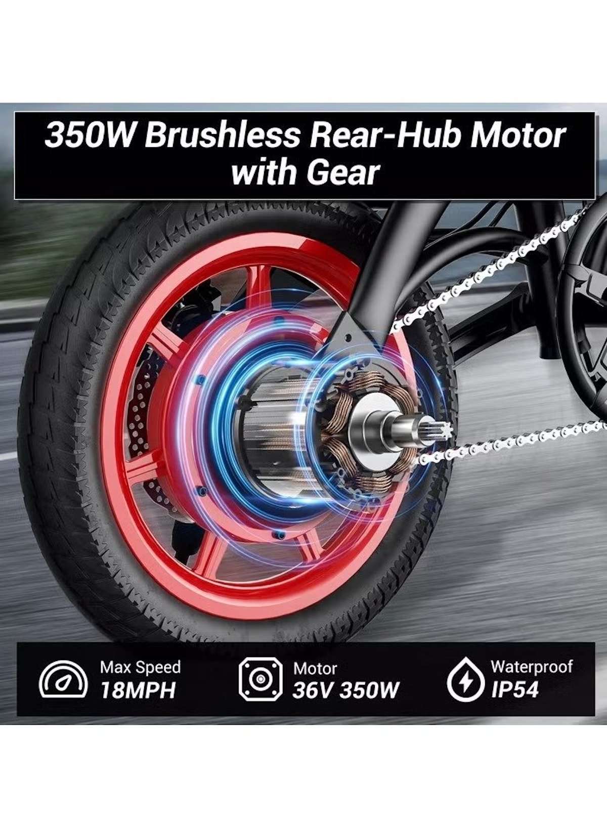 Premium Quality Adult Folding Electric Scooter with 350W Brushless Motor, 36V 8AH Battery, Carbon Alloy Frame, 14-Inch Tires, Dual Disk Brake, 35KM Range in Single Charge, Adjustable Seat Electric Scooter